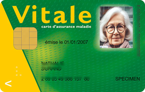 carte vitale mise à jour par la pharmacie Savalle